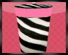 |Pink Zebra Basket|
