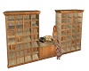 Wooden Store Shelves