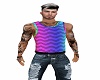 Rainbow Muscle Tee