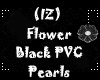 (IZ) Flower Black Pearls