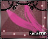 {FE} Pink FeatherEarring