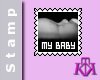 My baby stamp