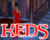 KEDS RED DIAMOND GOWN