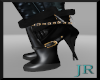 [JR]LeatherChained Boots