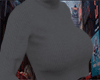 Gray Crop Sweater |R