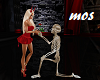 Romantic Skeleton Pose