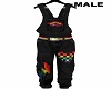 Rainbow OverAlls Male
