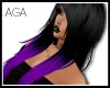 ~aGa~ Cyan PurpleBlack