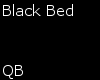 Q~Black Bed