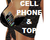 Cell Phone and TOP Black