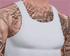 Rick Shirt+Tattoo White