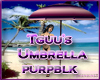 [TGUU]Umbrella purpleblk