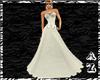 Off White Gown w/Bow