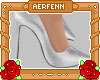 [A]Radience Silver Shoes