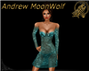 Kina Short Dress Teal