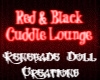 Red&Black Cuddle Lounge