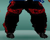 Red & Black Crooss Pants