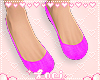 ✧.° pink fairy flats