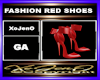 FASHION RED SHOES