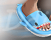 Blue Shark Sandals