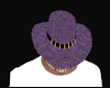 Purple Snakeskin Hat