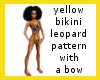 yellow bikini le