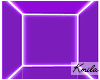 |K Purple Neon Cube