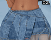 D. Marine Jeans Skirt L!