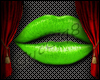 {Gu} Green kiss lips
