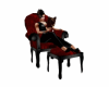 (LV) Red Reading Chair