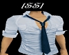 [SS] Shirt & Tie Blue