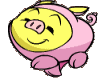 (KD)Dancing pig sticker