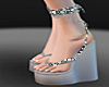 Silver Wedge Shoes