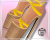 S♥ Her Yellow Heels