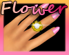 Glod Flower Ring