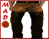 brown cowboy pants