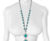 *G* Teal Necklace