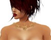 Gold & Ruby Necklace
