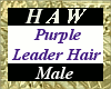 Purple Leader Hair - M