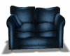 Grunge Blue Sofa
