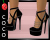 CH Isandra Black Heels