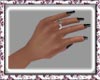 Black Nails Dainty hand2
