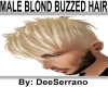MALE BLOND BUZZED HAIR