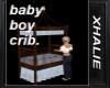 BABY BOY PRINCE CRIB.