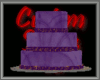~C~ Purple Wedding Cake