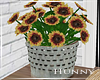 H. Sunflower Centerpiece