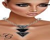Silver Slash Necklace