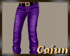 Boy Friend Jeans Purple