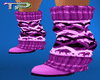 ! Purple Cosy Boots