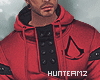 HMZ: Creed Hoody Red
